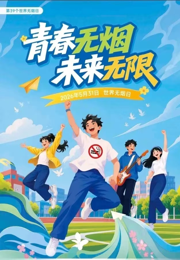 2026年世界无烟日——青春无烟未来无限